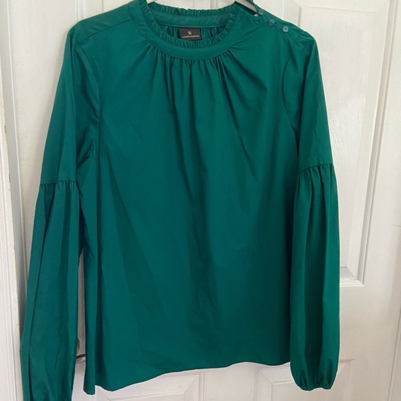 Worthington women’s blouse with puffy sleeves - Picture 1 of 11